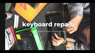 Fixing Sticky Keys on Razer Cynosa Chroma Keyboard [upl. by Reinal]