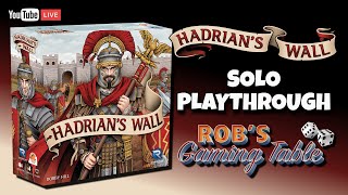 Hadrians Wall Solo Playthrough [upl. by Bailar]