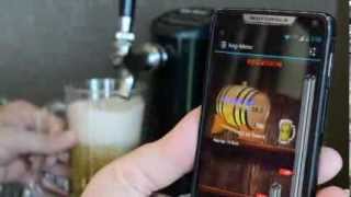 KegVision kegerator beer keg monitor smartphone [upl. by Anovahs]