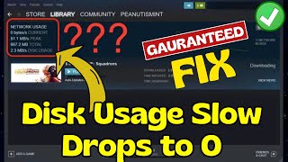 Steam disk usage slow or drops to 0 fix [upl. by Lorrin]