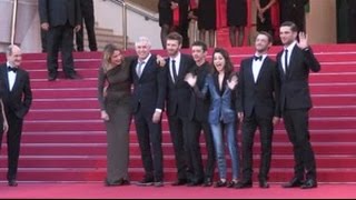 Cast on the red carpet for the Premiere of 120 Battements Par Minute [upl. by Elsinore]