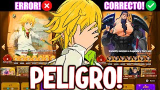 😡¡CUIDADO😡 ¡ESTE ES el MAYOR ERROR que PUEDES COMETER al EMPEZAR ESTE JUEGO😰 7DS IDLE Grand Cross [upl. by Enyahs903]