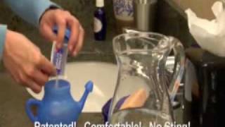 How to use NeilMed Sinus Rinse amp Neti Pot [upl. by Asilej]