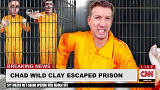 CWC Escaping Prison in Real Life❌😱Chad Wild Clay Spy Ninjas Vy Qwaint daniel gizmo Regina Daniela [upl. by Derdle]