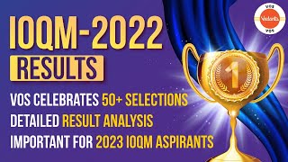 IOQM2022 Results 🏅  VOS Celebrates 50 Selections 🎉🎉  Detailed Result Analysis  VOS [upl. by Dougherty979]