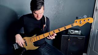 E Minor Improvisation on a Fender Ultra Jazz Bass [upl. by Kehr]