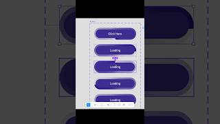 Loading Animation in Figma  Figma Animation shorts [upl. by Fedirko]