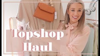 TOPSHOP HAUL amp TRY ON 💐 SPRING 2019 FashionMumblrSpringEdit [upl. by Sybyl]