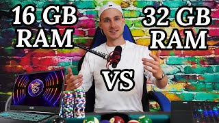 16GB vs 32GB RAM Laptop Explained Simply [upl. by Becca]