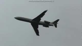 Bahrain Royal Flight Boeing 727 Reg A9CBA Takeoff from Katowice Airport EPKT  KTW [upl. by Vadim]