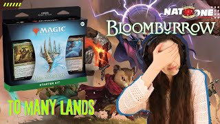 Unboxing Magic the Gathering Bloomburrow Starter Kit 2024 [upl. by Eoj480]