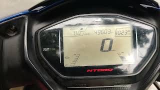 TVS Ntorq  Trip and Lap meter Reset [upl. by Nnalatsyrc]