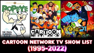 Cartoon Network India TV Shows List  1995  2022   Animation Network [upl. by Demmahum]