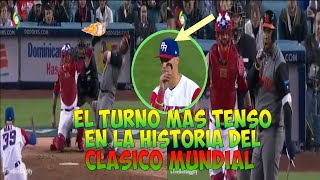 EDWIN DIAZ VS WLADIMIR BALENTIN  EL TURNO MAS TENSO EN LA HISTORIA DEL CLASICO MUNDIAL  TEAM RUBIO [upl. by Anawed]