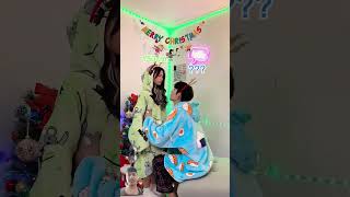 Christmas with my girlfriend 🎄 funny couple viralvideo mukbang curecouple shorts [upl. by Acilef767]