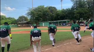 💪UTESA💚 gana el primero juego de la serie final en contra de la OampM [upl. by Cormier]