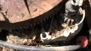 Junkpile Craftsman Mower Starter Removal [upl. by Jehiah]