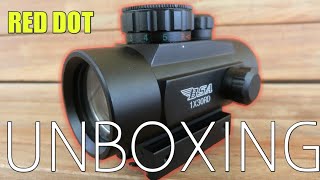 UNBOXING RED DOT BSA 1X30 RD  Scope mini tanpa zoom [upl. by Aletta]