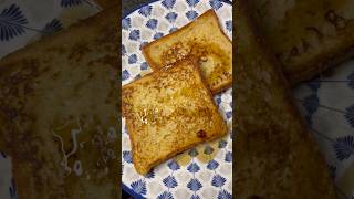 Finally making the French toasts I was craving foodshorts frenchtoast foodie breakfast [upl. by Ylesara269]