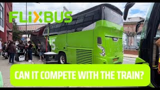 Taking the FlixBus between Manchester and Leeds [upl. by Attekram780]