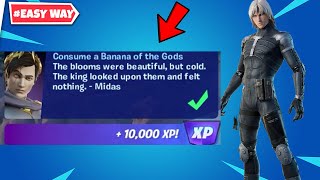 How to Easily Consume a Banana of The Gods  Fortnite  UsecodeHNP7  HUNT N PLAY [upl. by Bonar22]