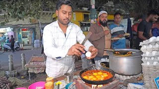 King of Egg Recipes Unique Afghani amp Bread Omelette in India [upl. by Vladi]