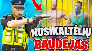 NUSIKALTĖLIŲ BAUDĖJAS  ∣ GTA ROLEPLAY LIETUVIŠKAI OneXlt [upl. by Wilfred]