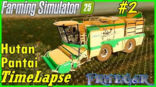 FS25 Timelapse Hutan Pantai 2 Lean Green Bean Machine [upl. by Yelrehs]