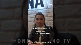 Filipino Food Movement Paris France filipinofood filipinofoodmovement [upl. by Akeme]