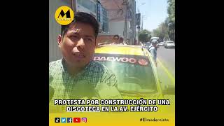 Yanahuara  Protesta por construcción de una discoteca en la Av Ejército [upl. by Dihsar]