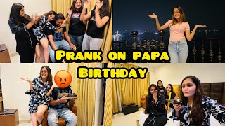 Papa pe Kiya Shocking Prank sab Girls ne mile ke on Birthday Celebration Bindass Kavya in Hyderabad [upl. by Hagan]