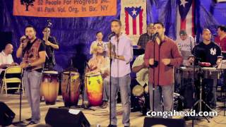 Eddie Montvalo leads his band through exciting charts at Teatro Miranda in the South Bronx [upl. by Joni656]