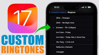 iOS 17  Set ANY Song as Ringtone on iPhone [upl. by Aicylla341]