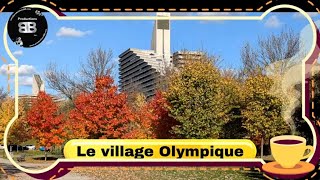 Le stade et le village Olympique filmé en automne [upl. by Onilatac]