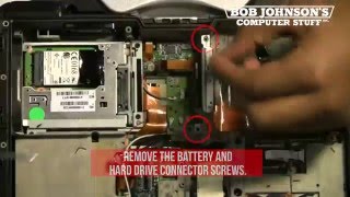 How to Remove the PCMCIA Card in a Panasonic Toughbook CF30 [upl. by Sawtelle]