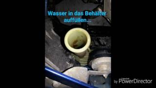 Fiat Punto 188 Kühlwasser wechseln Schlamm [upl. by Seravat]