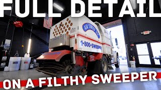 I detailed a street sweeper for 7 days [upl. by Enaoj795]