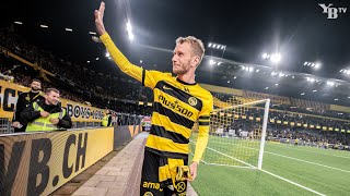 Fabian Lustenberger verabschiedet sich von den YBFans [upl. by Dutch]