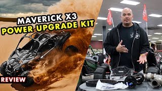 CanAm Maverick X3 Power Upgrade Kit Review  172 HP [upl. by Whitson766]