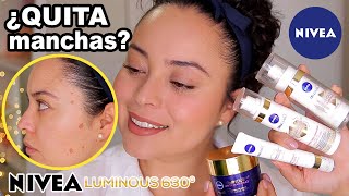 NIVEA LUMINOUS 630 ANTIMANCHAS ¿ME ESTÁ FUNCIONANDO ✨ Fabi Ortiz [upl. by Aloiv228]