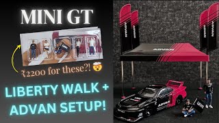 Not just a Mini GT Car Review  Nissan Silvia S15 LBWK and Advan Setup [upl. by Rubin]