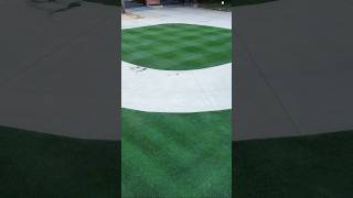 Lawn Striping Labor Day Weekend 🇺🇸 lawncare landscape turf golf lawn lawnmower laborday [upl. by Aleras]