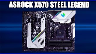 Материнская плата ASRock X570 Steel Legend [upl. by Rhodie]