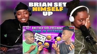 I Got Another Girl Pregnant Prank on Boyfriend  BeeJay TV [upl. by Seavir965]