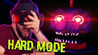 Five Nights At Freddys VR HARD MODE FNAF VR [upl. by Richmound293]