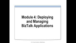 Deploying and Managing BizTalk Applications [upl. by Land]