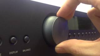 Arcam A19 Knob Feel Review [upl. by Killie]