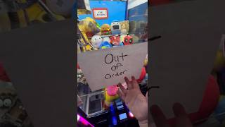 Claw Machine Out Of Order 😧 shorts clawmachine arcade fnaf sonic shinsonic [upl. by Tillie]