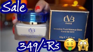 CVB Invisible Fluid Makeup Base Review amp Demo in UrduHindi  Nishoo Khan [upl. by Auhsoj453]