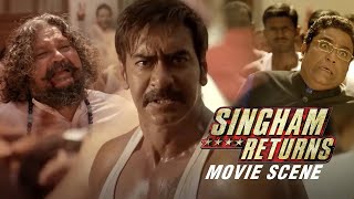 Ajay Devgns Singham Returns The Ultimate Action Sequence with a OneMan Army [upl. by Picco]